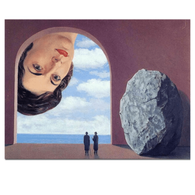 Rene Magritte 1961 Portrait of Stephy Langui