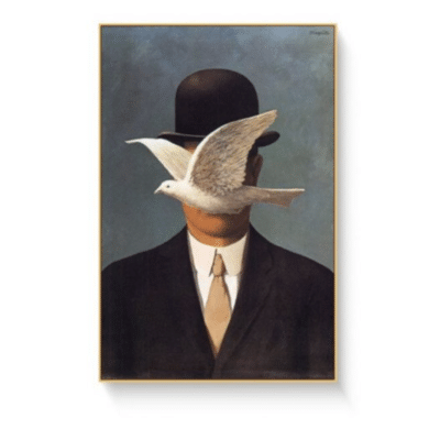 Rene Magritte 1964 Man in a Bowler Hat
