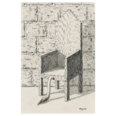 Rene Magritte Lionchair