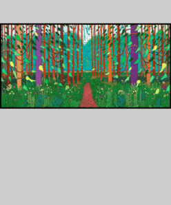The Arrival of Spring by David Hockney 4