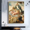 The Assumption of the Virgin by Juan de Valdés Leal 1659 Printed on Canvas
