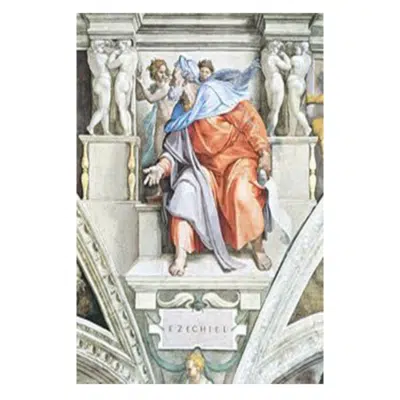The Prophet Ezekiel by Michelangelo 1510