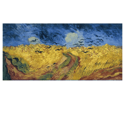 Vincent van Gogh1890 Wheatfield with Crows