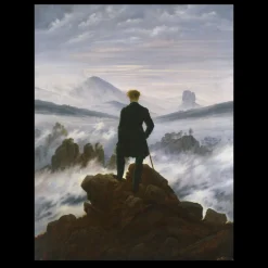 Wanderer Above the Sea of Fog by Caspar David Friedrich 1818