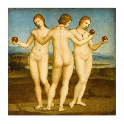 Three Graces by Raphael 1515