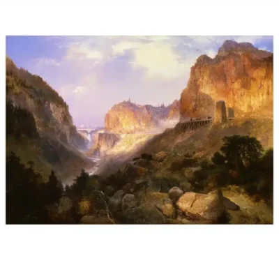 Thomas Moran 1893 Yellowstone