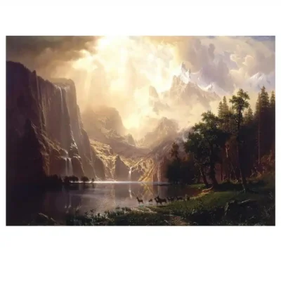 Albert Bierstadt 1868 Among the Sierra Nevada, California