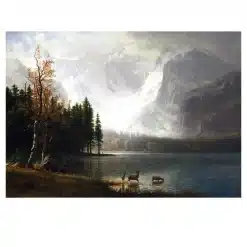 Albert Bierstadt 1877 Estes Park, Colorado, Whyte's Lake