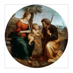 The Holy Family with a Palm Tree by Raphael 1506