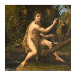 St. John the Baptist in the Wilderness by Raphael 1516