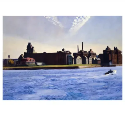Edward Hopper 1928 Blackwell Island