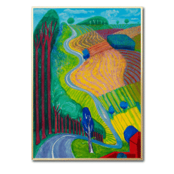 David Hockney 2011 Garrowby Hill