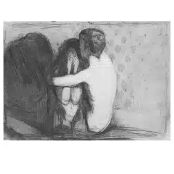 Edvard Munch 1894 Consolation