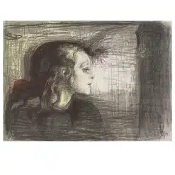 Edvard Munch 1895 The Sick Child (series)