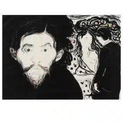 Edvard Munch 1896 Eifersucht