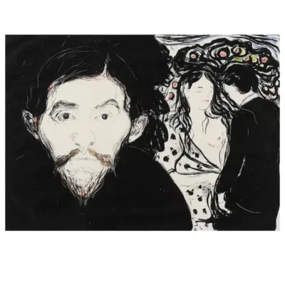 Edvard Munch 1896 Eifersucht