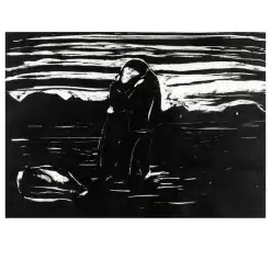 Edvard Munch 1897-1902 The Kiss