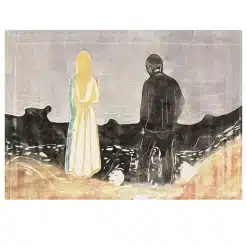 Edvard Munch 1899 Two Human beings, The Lonely Ones