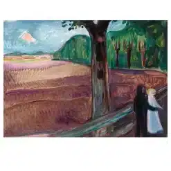 Edvard Munch 1917 Summer Night