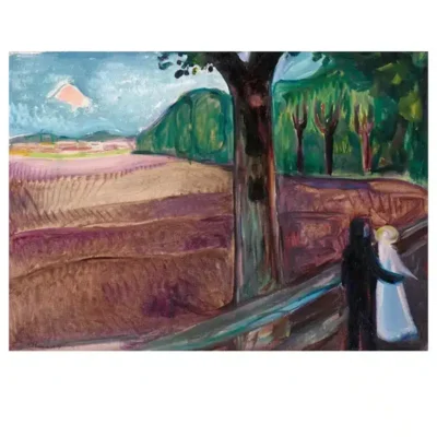 Edvard Munch 1917 Summer Night