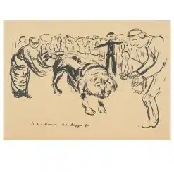 Edvard Munch - Angry Dogs Should be Petted
