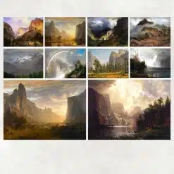 Landscapes Paintings by American Artists Printed on Canvas