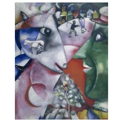 Marc Chagall 11) 1911 I and the Village