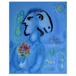 Marc Chagall 1969 Lithographe