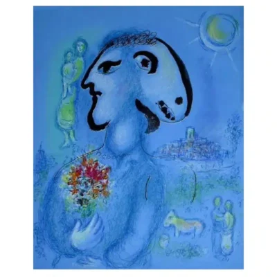 Marc Chagall 1969 Lithographe