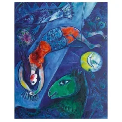 Marc Chagall 1953 The Blue Circus