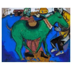 Marc Chagall 1911 Green Donkey