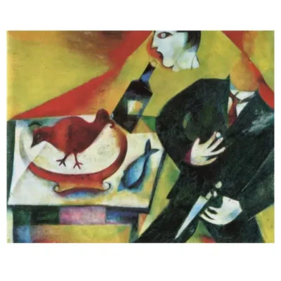 Marc Chagall 1912 The Drunkard