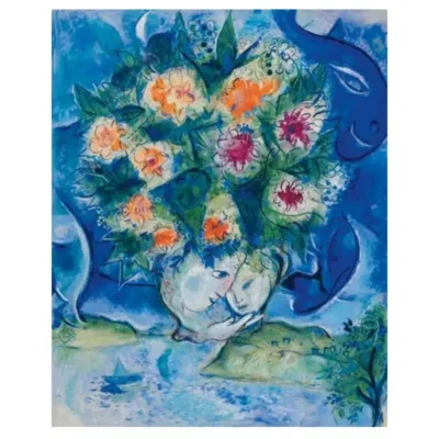 Marc Chagall 1952 Animal in the Flowers