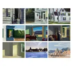 Paintings by Edward Hopper Printed on Canvas