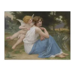 Paintings by William-Adolphe Bouguereau Printed on Canvas - Image 7