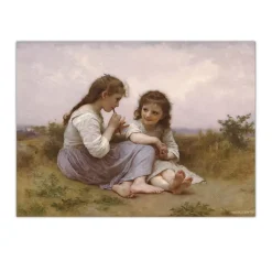 Paintings by William-Adolphe Bouguereau Printed on Canvas - Image 2
