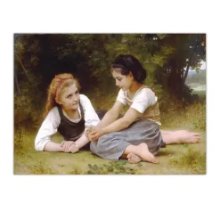 Paintings by William-Adolphe Bouguereau Printed on Canvas - Image 4