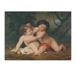 Paintings by William-Adolphe Bouguereau Printed on Canvas - Image 9