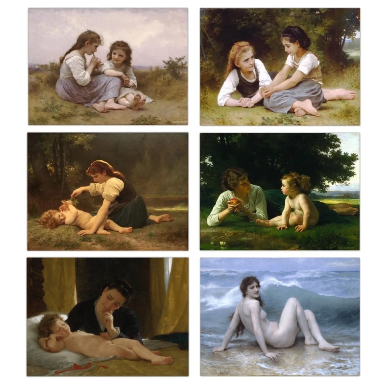 Paintings by William-Adolphe Bouguereau