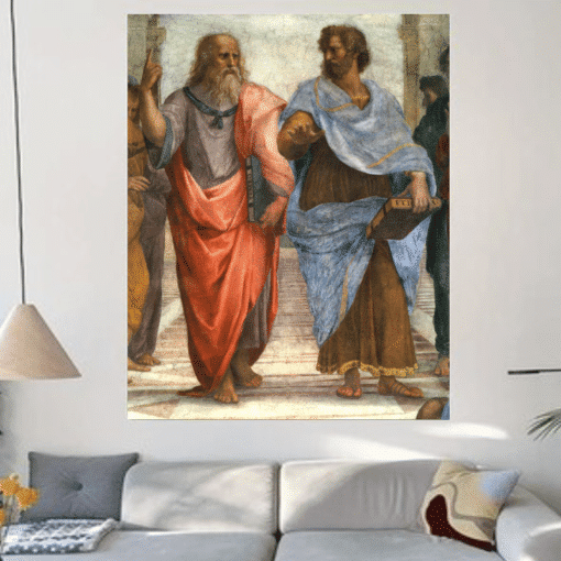 Plato and Aristotle in The School of Athens