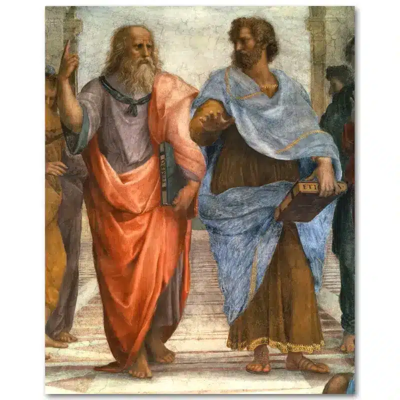 Plato and Aristotle by Raphael