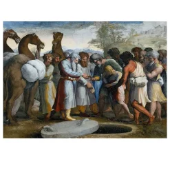 Religious Paintings by Raphael Printed on Canvas - Image 2