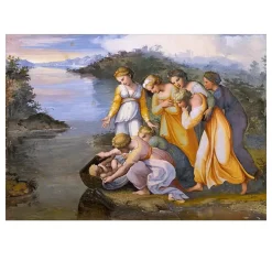 Religious Paintings by Raphael Printed on Canvas - Image 4