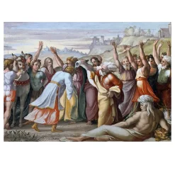 Religious Paintings by Raphael Printed on Canvas - Image 6