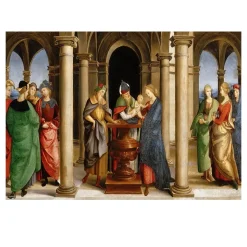 Religious Paintings by Raphael Printed on Canvas - Image 8