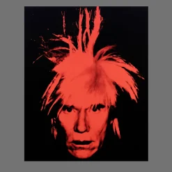 Self-portrait by Andy Warhol 1986
