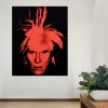 Self-portrait by Andy Warhol Printed on Canvas