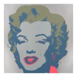 Shot Marilyns Pop Artwork by Andy Warhol Printed on Canvas - Image 6