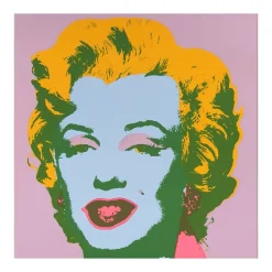 Shot Marilyns Pop Artwork by Andy Warhol Printed on Canvas - Image 8