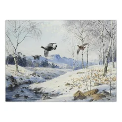 Birds in the Nature Paintings Printed on Canvas - Image 2